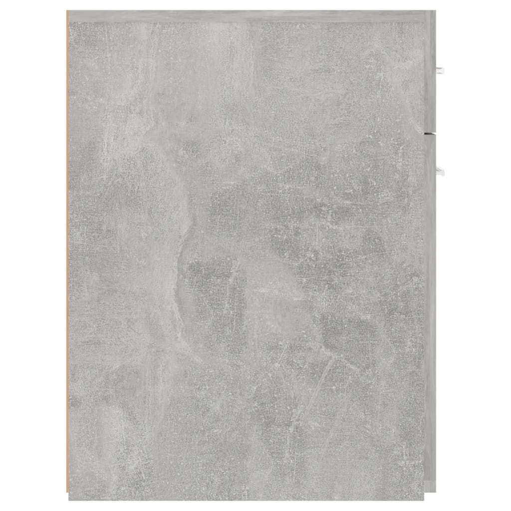 Armadietto da Farmacia Grigio Cemento 20x45,5x60 cm Truciolato cod mxl 42826