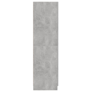 Armadietto da Farmacia Grigio Cemento 30x42,5x150 cm Truciolato 804224