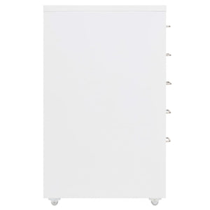 Schedario Mobile Bianco 28x41x69 cm in Metallocod mxl 106117