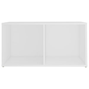 Mobili Porta TV 2 pz Bianco 72x35x36,5 cm in Legno Multistrato 3079898