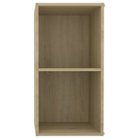 Mobili TV 2 pz Rovere Sonoma 72x35x36,5 cm in Truciolato 3079901