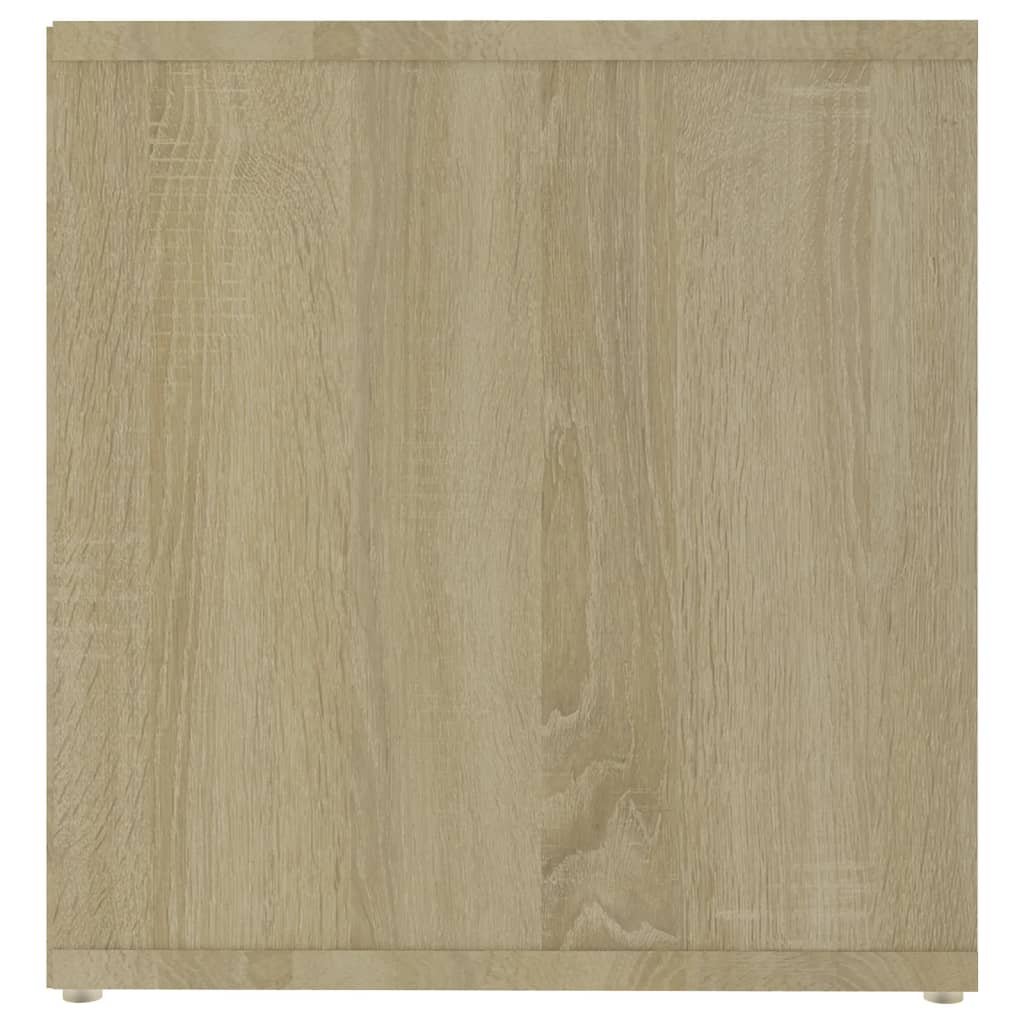 Mobili TV 2 pz Bianco e Rovere Sonoma 72x35x36,5 cm Truciolato  cod mxl 27308