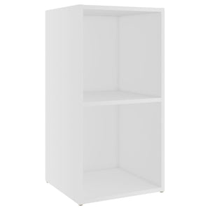 Mobili Porta TV 2 pz Bianco 72x35x36,5 cm in Legno Multistrato 3079943