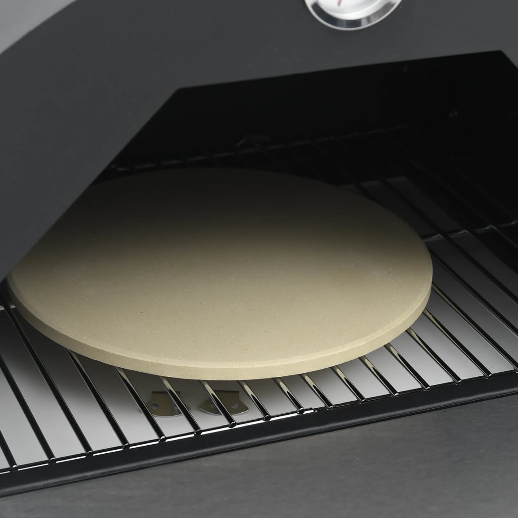 Forno per Pizza e Barbecue 3-in-1 Nero 3079733