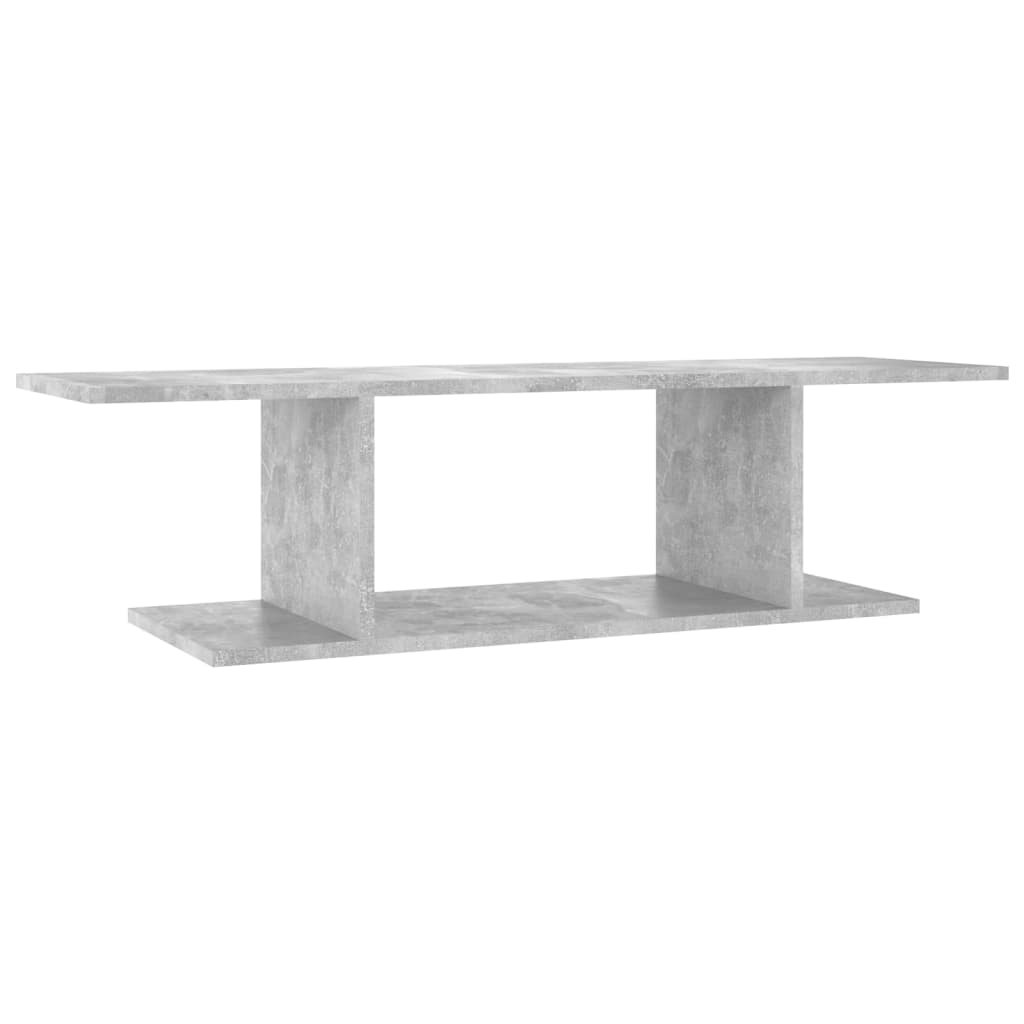 Armadietto a Parete per TV Grigio Cemento 103x30x26,5 cm cod mxl 57571