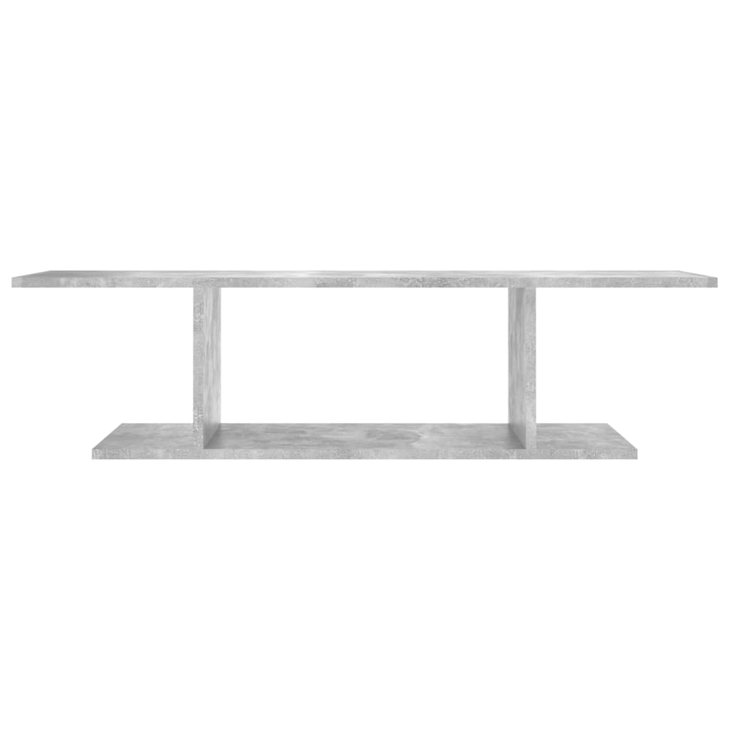 Armadietto a Parete per TV Grigio Cemento 103x30x26,5 cm cod mxl 57571