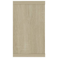 Mensole a Cubo 2 pz Rovere Sonoma 80x15x26,5 cm in Truciolato cod mxl 51329