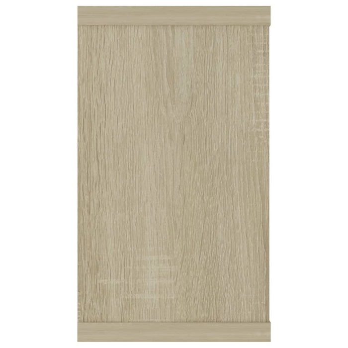 Mensole a Cubo 2 pz Rovere Sonoma 80x15x26,5 cm in Truciolato cod mxl 51329