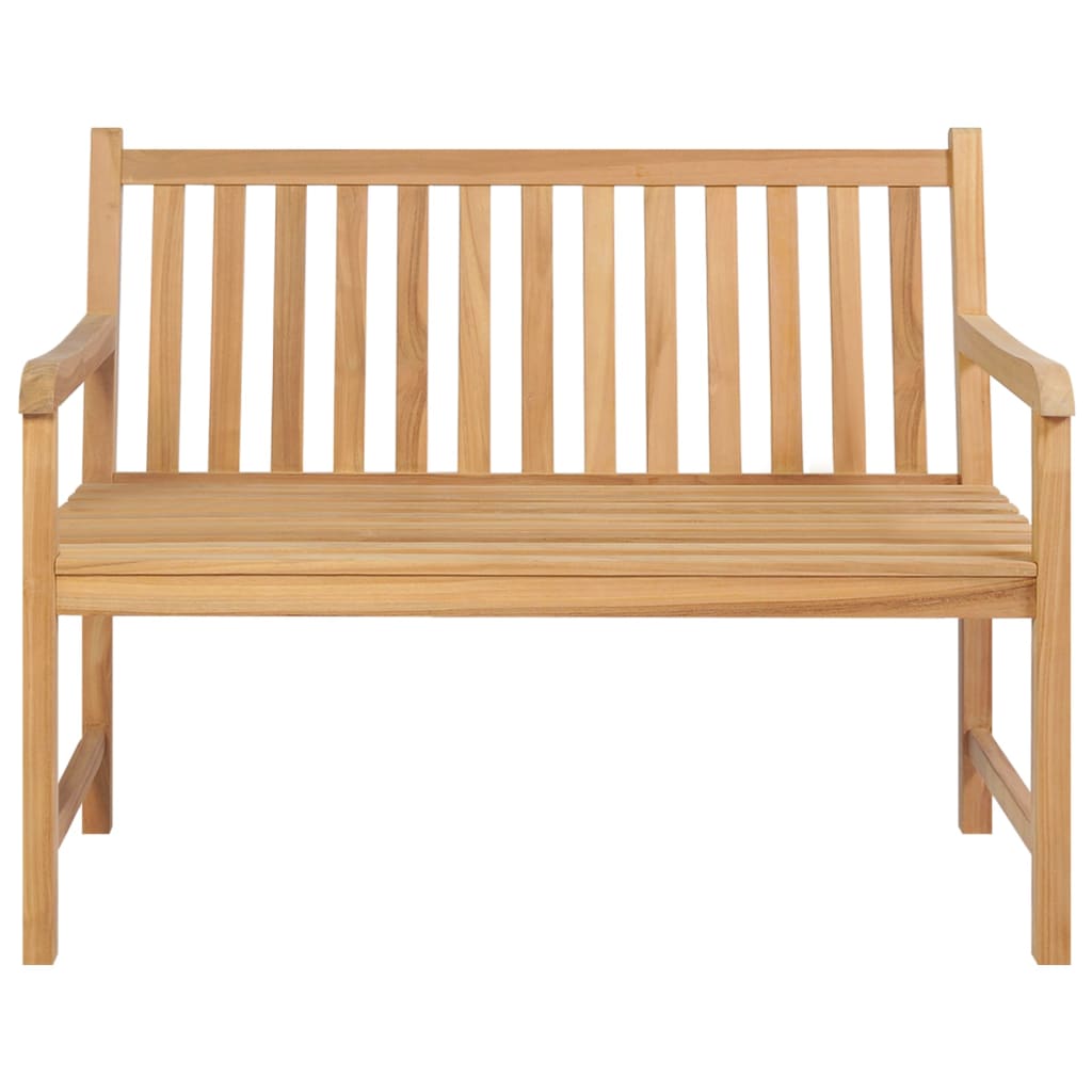 Panchina da Giardino 114 cm in Legno Massello di Teak cod mxl 45664