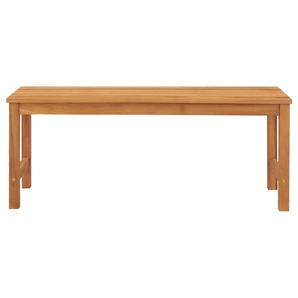 Panchina da Giardino 114 cm in Legno Massello di Teak cod mxl 46086