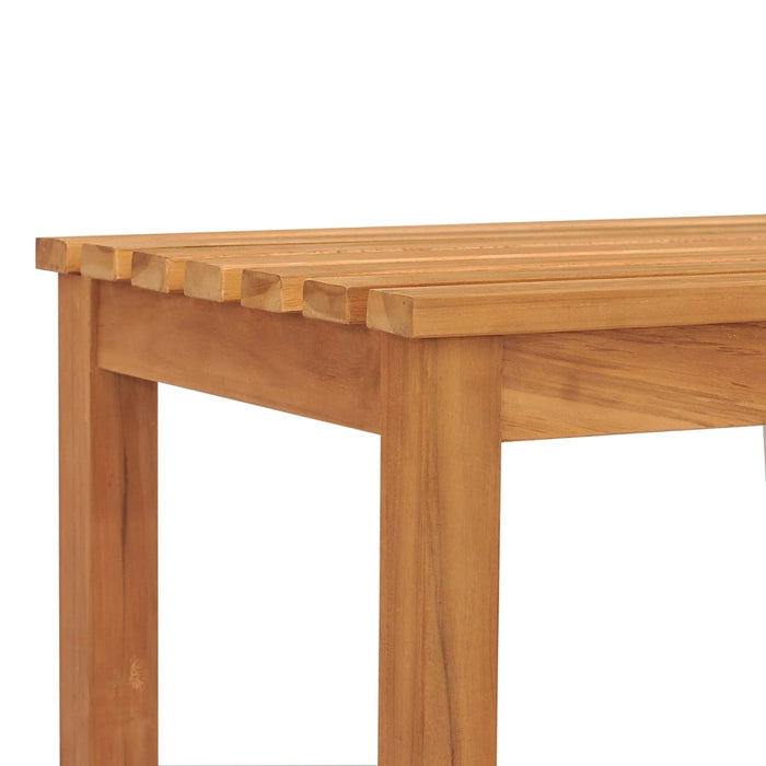 Panchina da Giardino 114 cm in Legno Massello di Teak cod mxl 46086