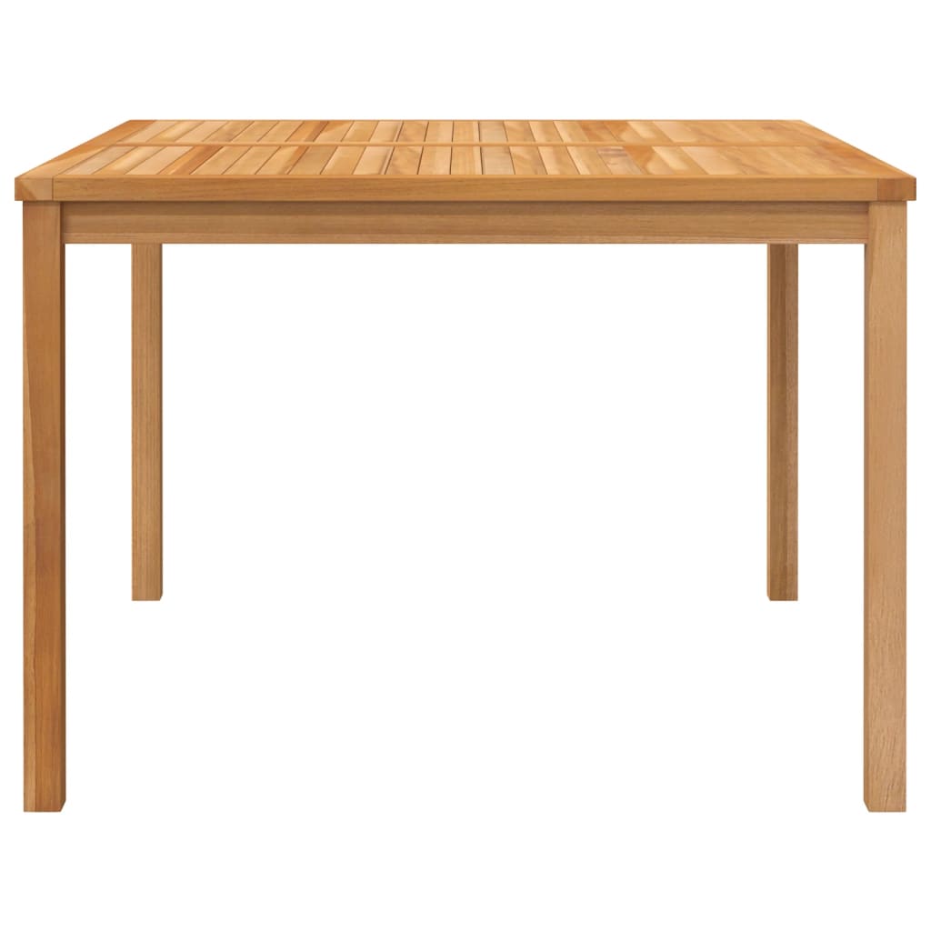 Tavolo da Pranzo per Giardino 110x110x77 cm in Massello di Teak cod mxl 78098