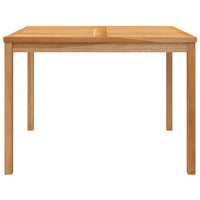 Tavolo da Pranzo per Giardino 110x110x77 cm in Massello di Teak cod mxl 78098