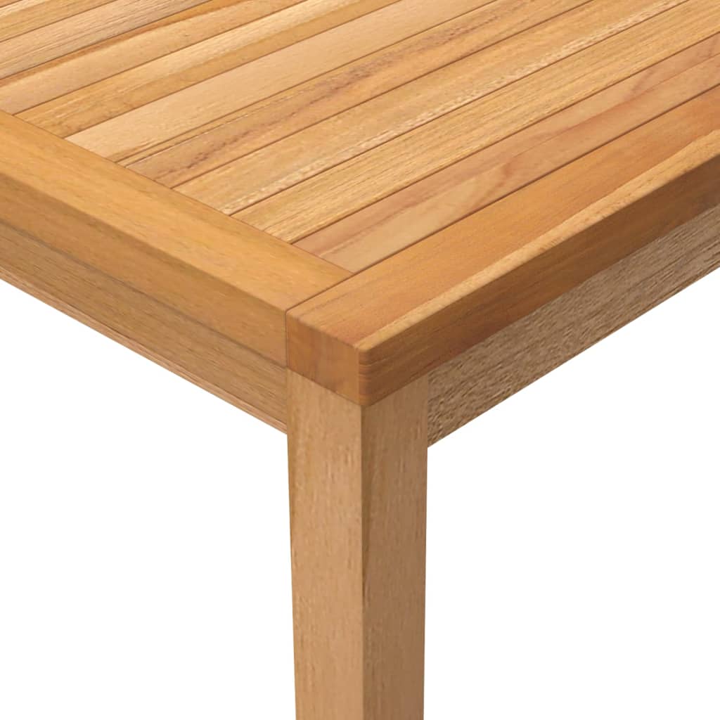 Tavolo da Pranzo per Giardino 110x110x77 cm in Massello di Teak cod mxl 78098