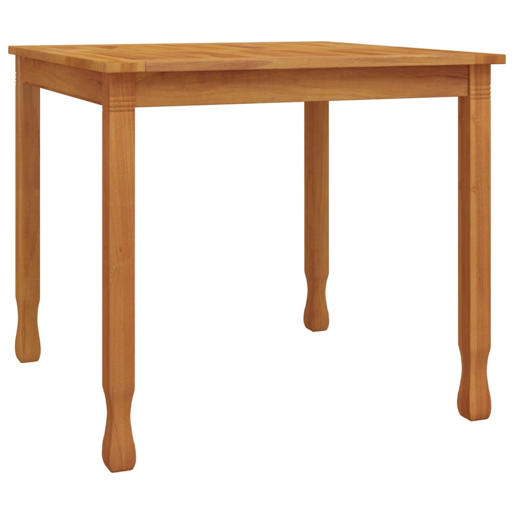 Tavolo da Pranzo da Giardino 85x85x75 cm Legno Massello di Teakcod mxl 126347