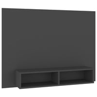 Mobile Porta TV a Muro Grigio 120x23,5x90cm in Truciolato cod mxl 10280