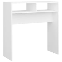 Tavolo Consolle Bianco 78x30x80 cm in Truciolato