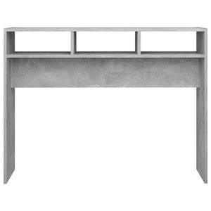 Tavolo Consolle Grigio Cemento 105x30x80 cm in Truciolato cod mxl 8297