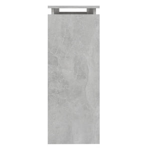 Tavolo Consolle Grigio Cemento 102x30x80 cm in Truciolato cod mxl 5627