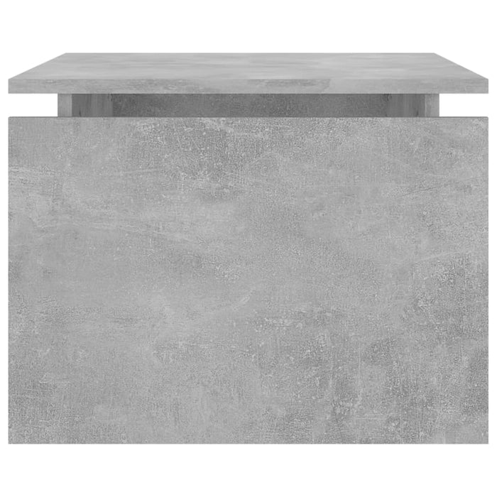 Tavolino da Salotto Grigio Cemento 68x50x38 cm in Truciolato cod mxl 7363