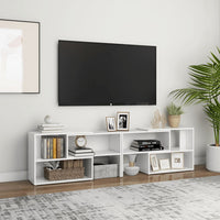 Mobile TV Bianco 149x30x52 cm in Truciolato cod mxl 18335