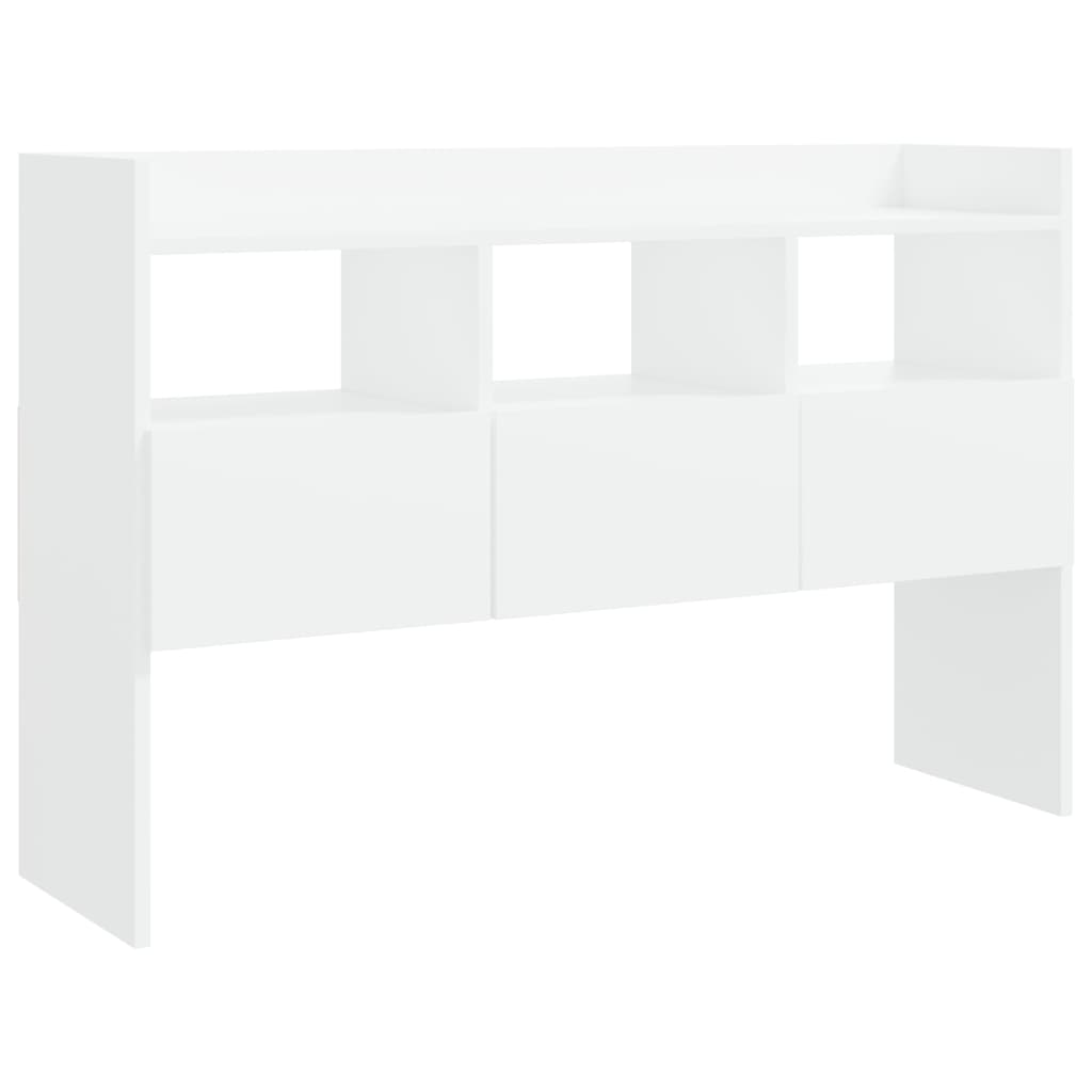 Credenza Bianca 120x30,5x70 cm in Legno Multistratocod mxl 127019