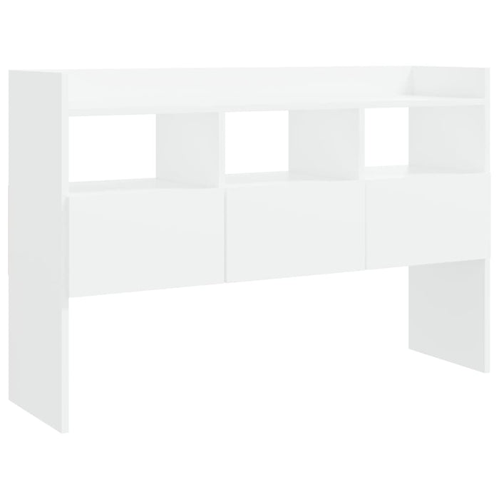 Credenza Bianca 120x30,5x70 cm in Legno Multistratocod mxl 127019