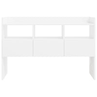 Credenza Bianca Lucido 105x30x70 cm in Truciolato 808383