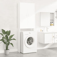 Mobile per Lavatrice Bianco 64x25,5x190 cm  cod mxl 64901