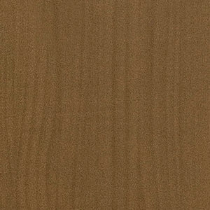 Comodini 2 pz 40x31x40 cm Marrone Miele Legno Massello di Pino 808070