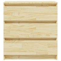 Comodino 60x36x64 cm in Legno Massello di Pino cod mxl 30032