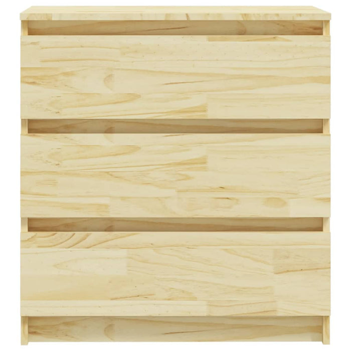 Comodino 60x36x64 cm in Legno Massello di Pino cod mxl 30032