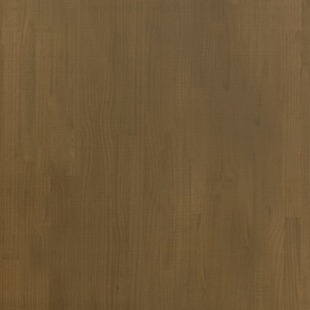 Comodino Miele 60x36x64 cm in Legno Massello di Pino cod mxl 40971