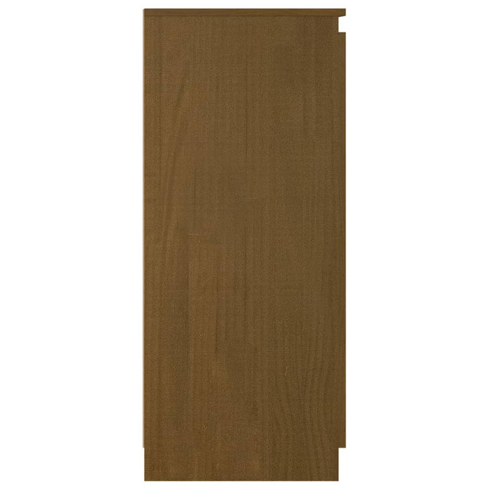 Credenza Marrone Miele 60x36x84 cm in Legno Massello di Pino 808111