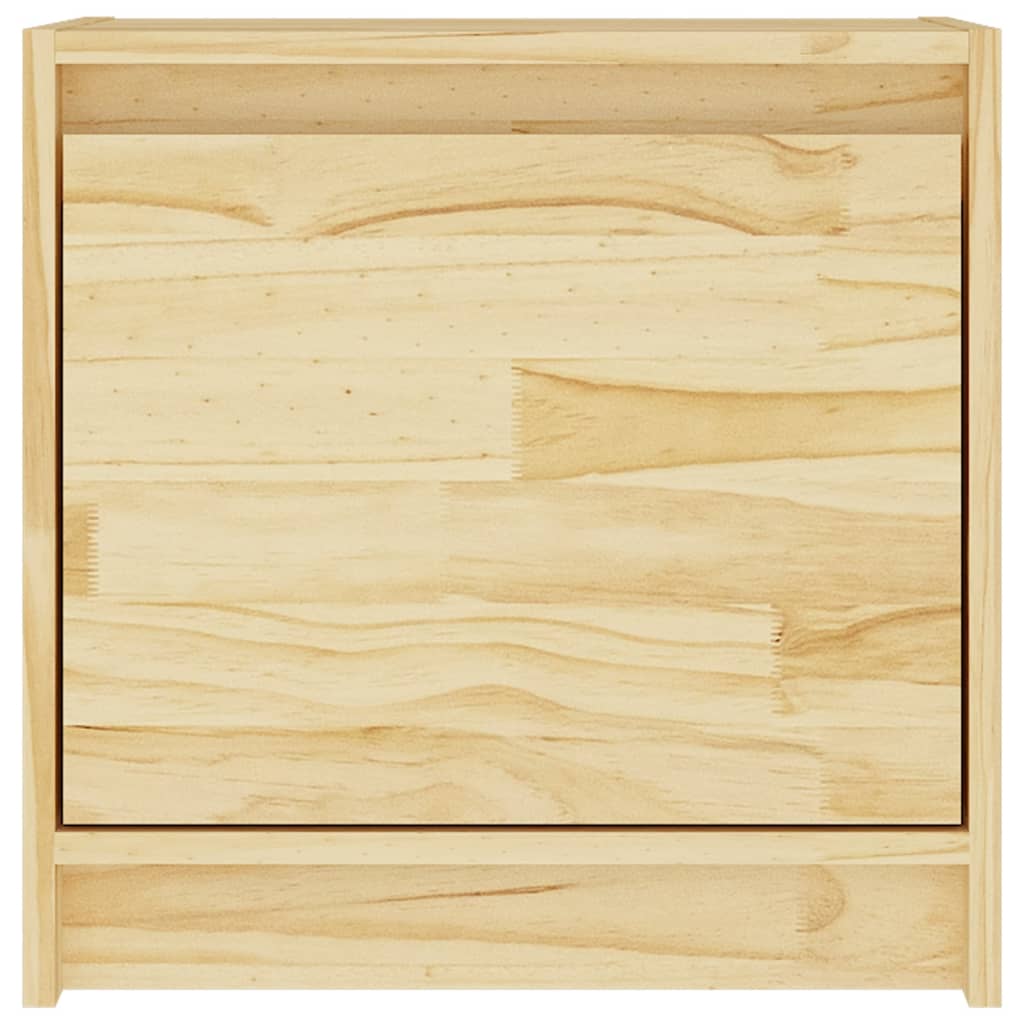 Comodini 2 pz 40x30,5x40 cm in Legno Massello di Pino cod mxl 40655