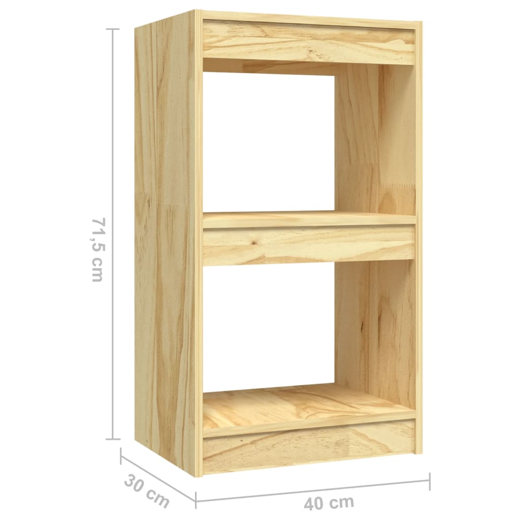 Libreria 40x30x71,5 cm in Legno Massello di Pino cod mxl 48259