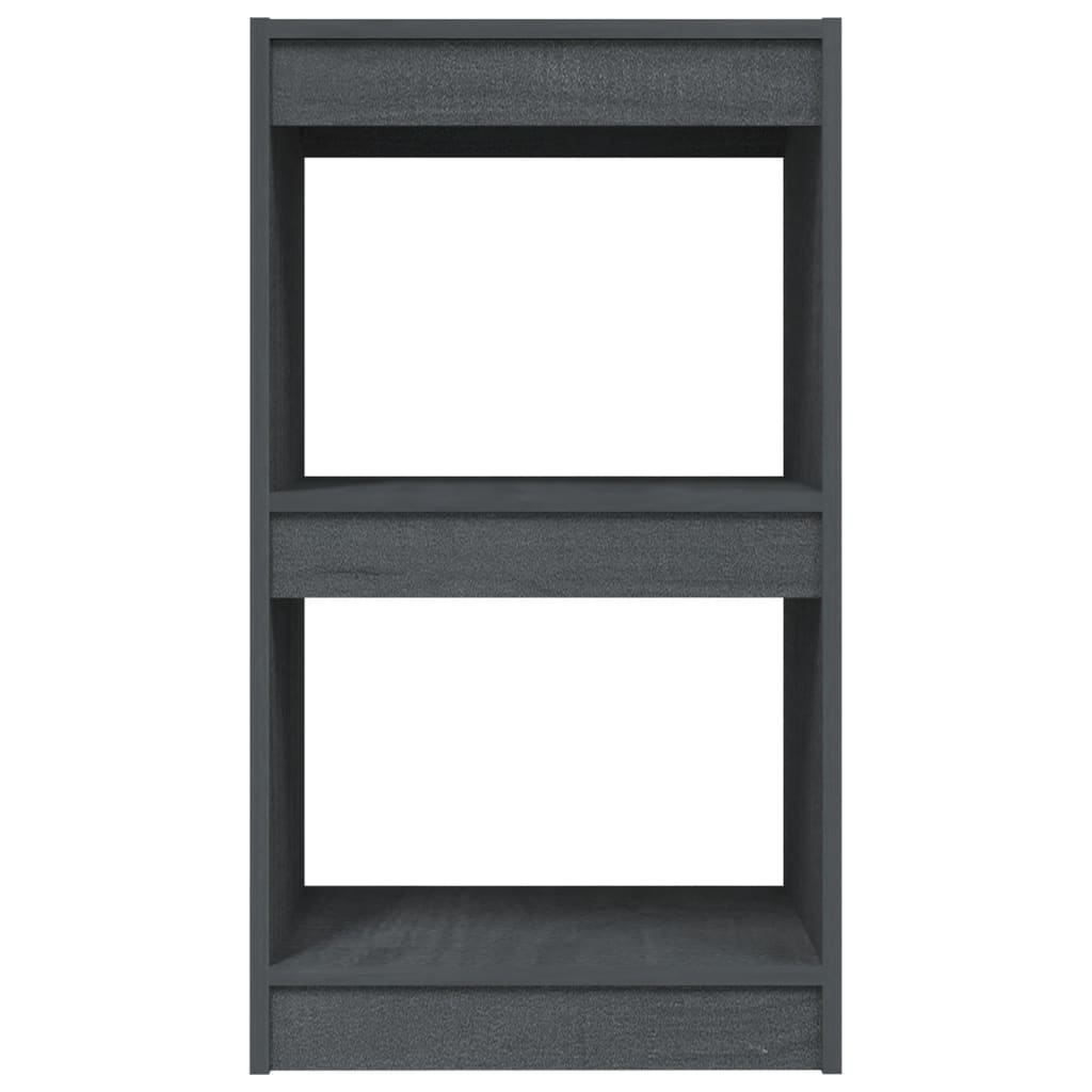 Libreria Grigia 40x30x71,5 cm in Legno Massello di Pino cod mxl 18611