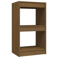 Libreria Marrone Miele 40x30x71,5 cm in Legno Massello di Pino 808136