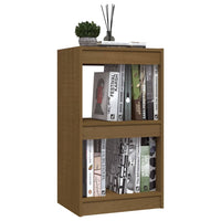 Libreria Marrone Miele 40x30x71,5 cm in Legno Massello di Pino 808136