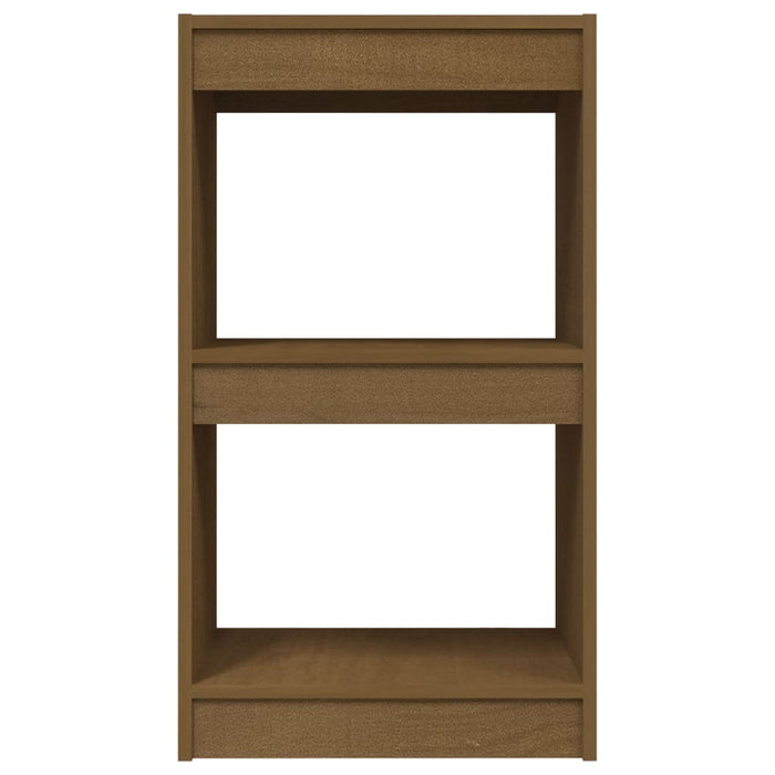 Libreria Marrone Miele 40x30x71,5 cm in Legno Massello di Pino 808136