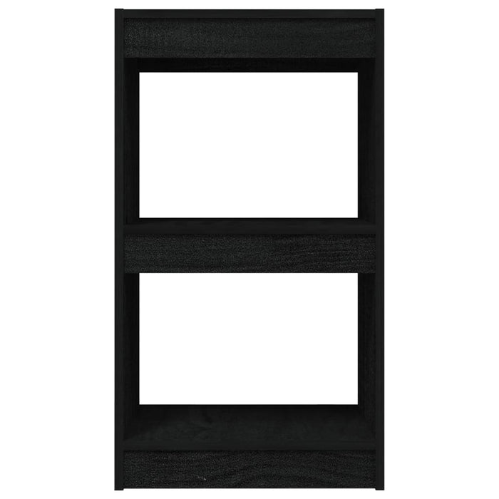 Libreria Nera 40x30x71,5 cm in Legno Massello di Pino cod mxl 25207