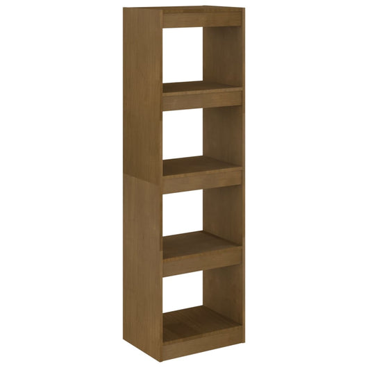 Libreria/Divisorio Miele 40x30x135,5 cm Legno Massello di Pino