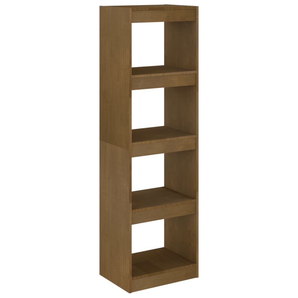 Libreria/Divisorio Miele 40x30x135,5 cm Legno Massello di Pino 808146