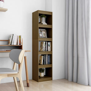 Libreria/Divisorio Marrone Miele 40x30x167,5cm Massello di Pino cod mxl 18539