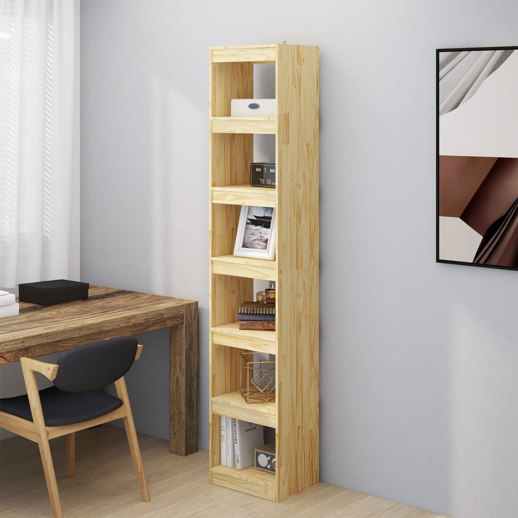 Libreria/Divisorio 40x30x199 cm in Legno Massello di Pino cod mxl 11764