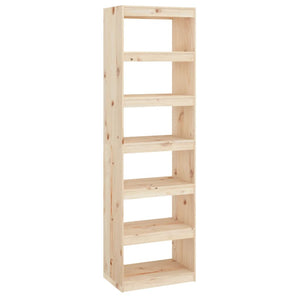 Libreria/Divisorio 60x30x199,5 cm in Legno Massello di Pino cod mxl 13993