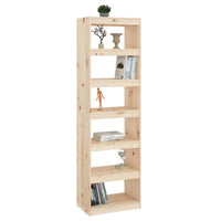 Libreria/Divisorio 60x30x199,5 cm in Legno Massello di Pino cod mxl 13993