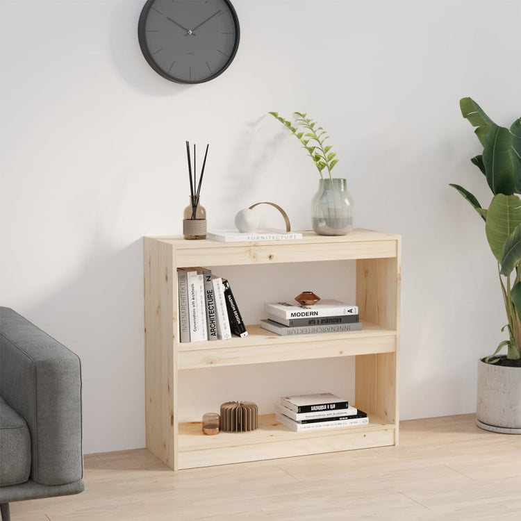 Libreria/Divisorio 80x30x71,5 cm in Legno Massello di Pino cod mxl 15067