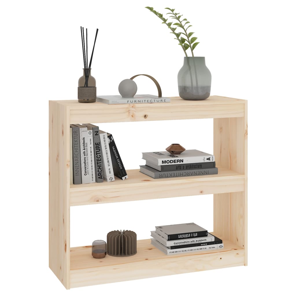 Libreria/Divisorio 80x30x71,5 cm in Legno Massello di Pino cod mxl 15067