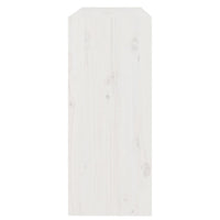 Libreria/Divisorio Bianco 80x30x71,5 cm Legno Massello di Pino cod mxl 6906